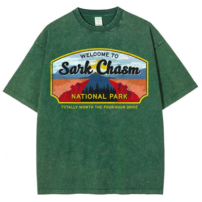 Welcome To Sarcasm Remix Vintage Distressed T-shirt
