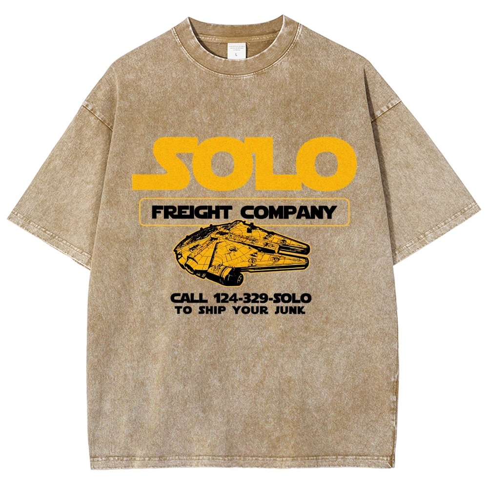 Solo Cargo Co. Vintage Distressed T-shirt