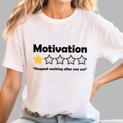 Motivation Review Geek T-Shirt