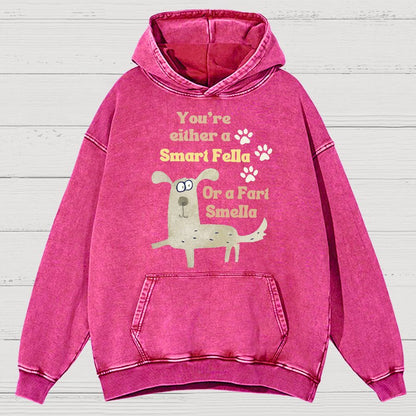Funny Dog Puns Vintage Distressed Hoodie