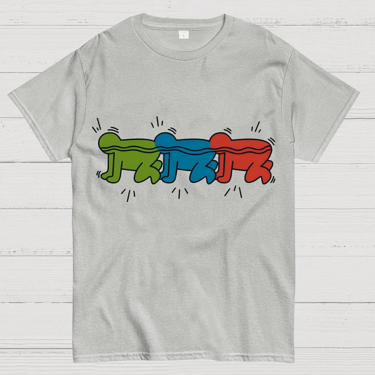 Haring Centipede Geek T-Shirt