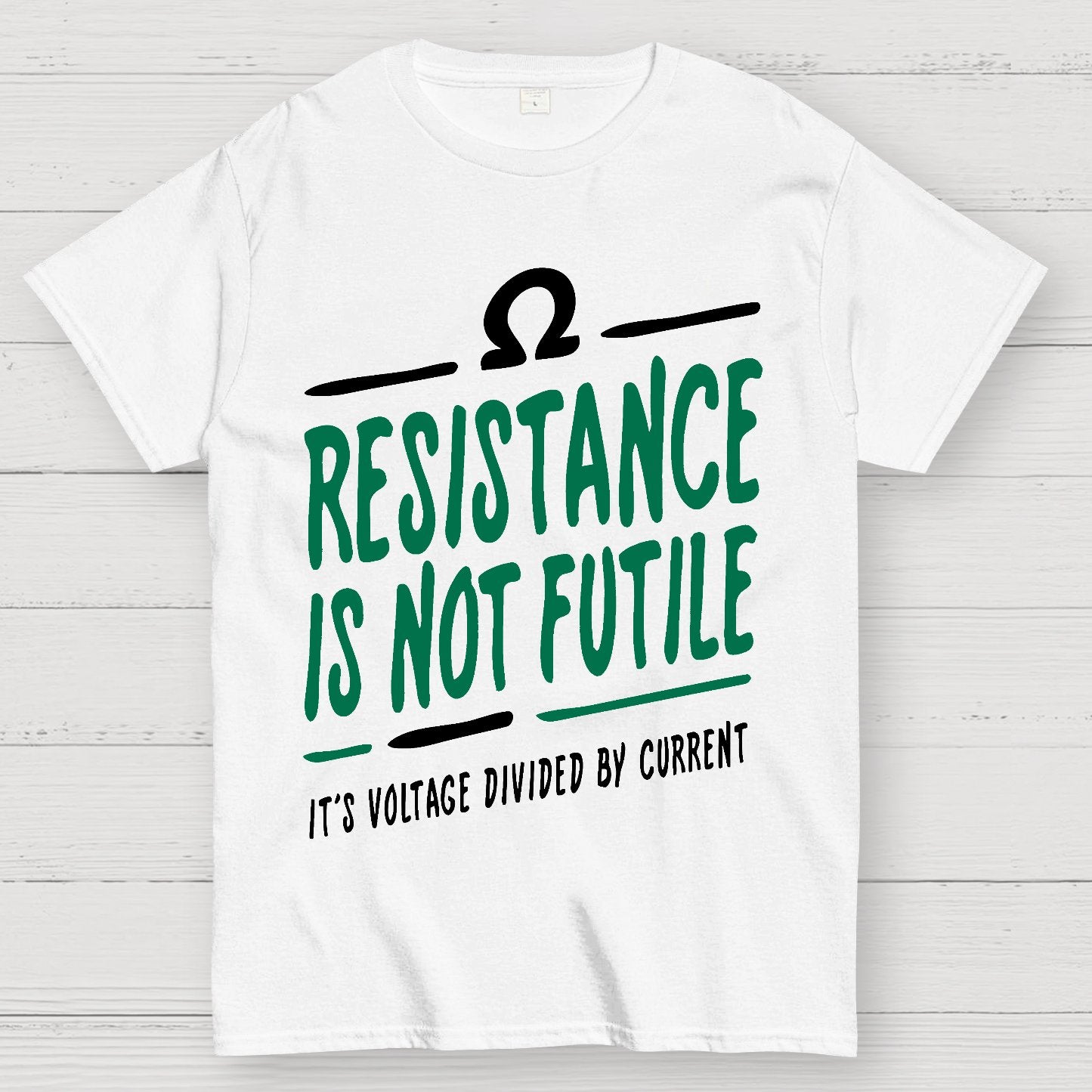 Resistance Is Not Futile Geek T-Shirt