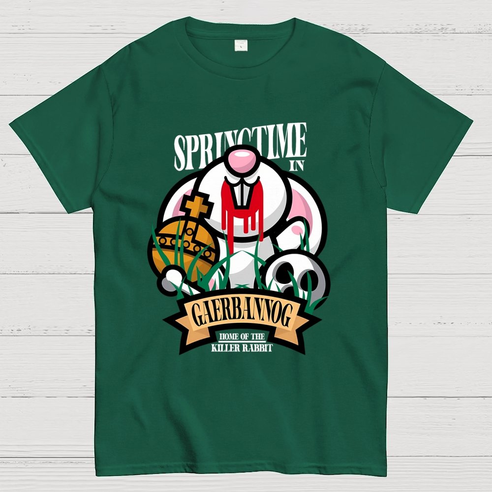 Spring Killer Rabbit Unisex Geek T-Shirt