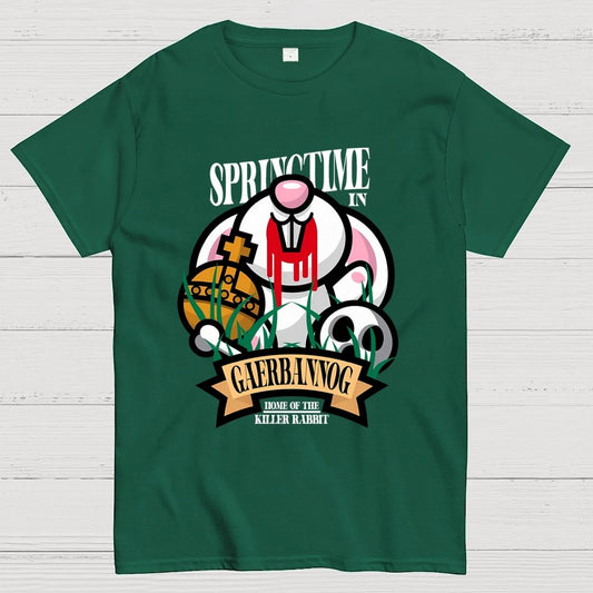 Spring Killer Rabbit Unisex Geek T-Shirt