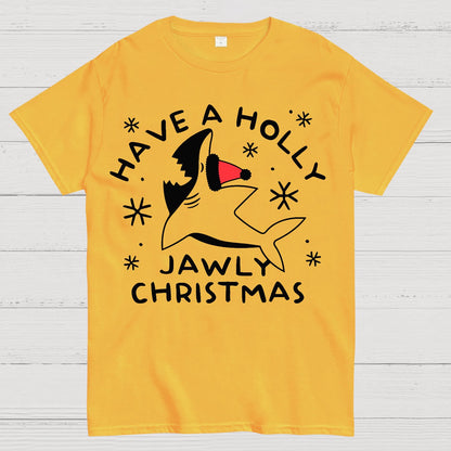 Have A Holly Jawly Christmas Geek T-Shirt