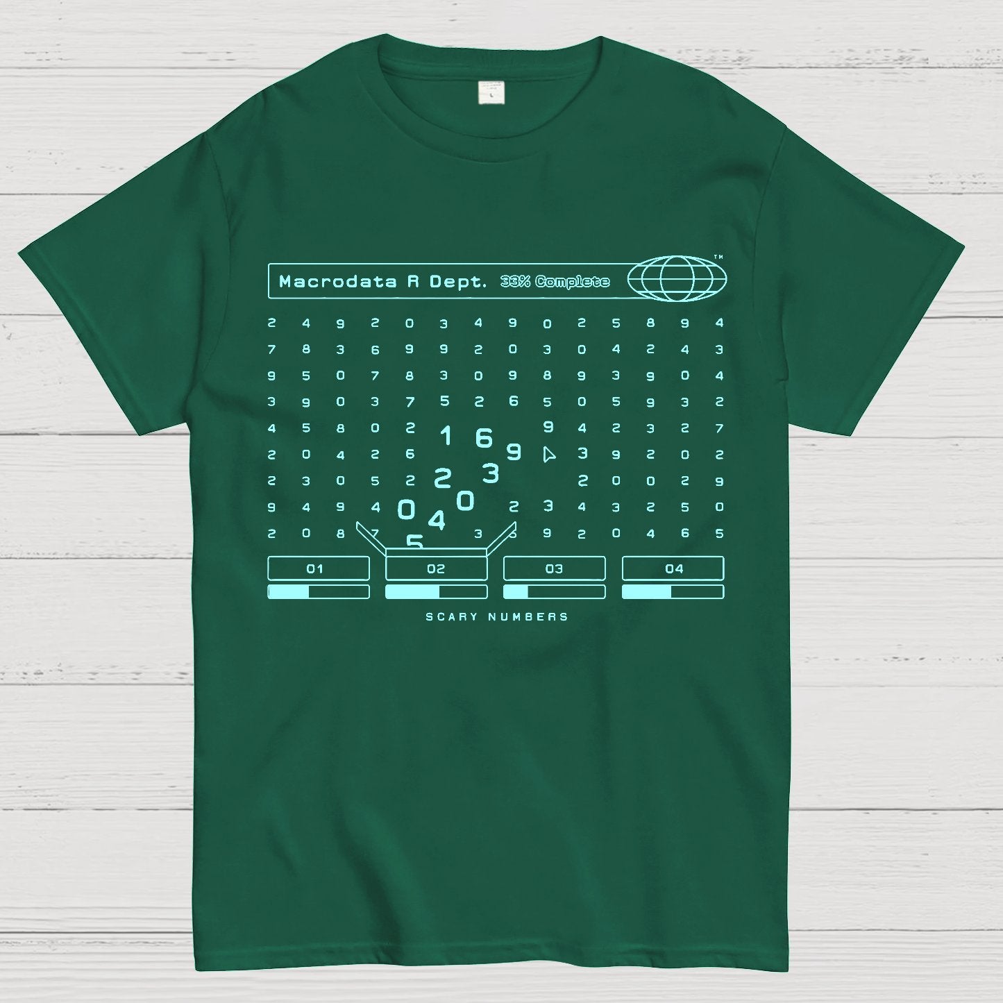 Scary Numbers Geek T-Shirt