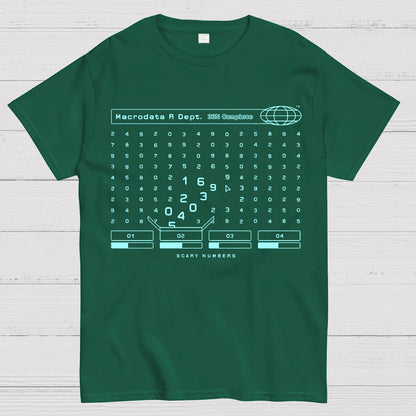 Scary Numbers Geek T-Shirt