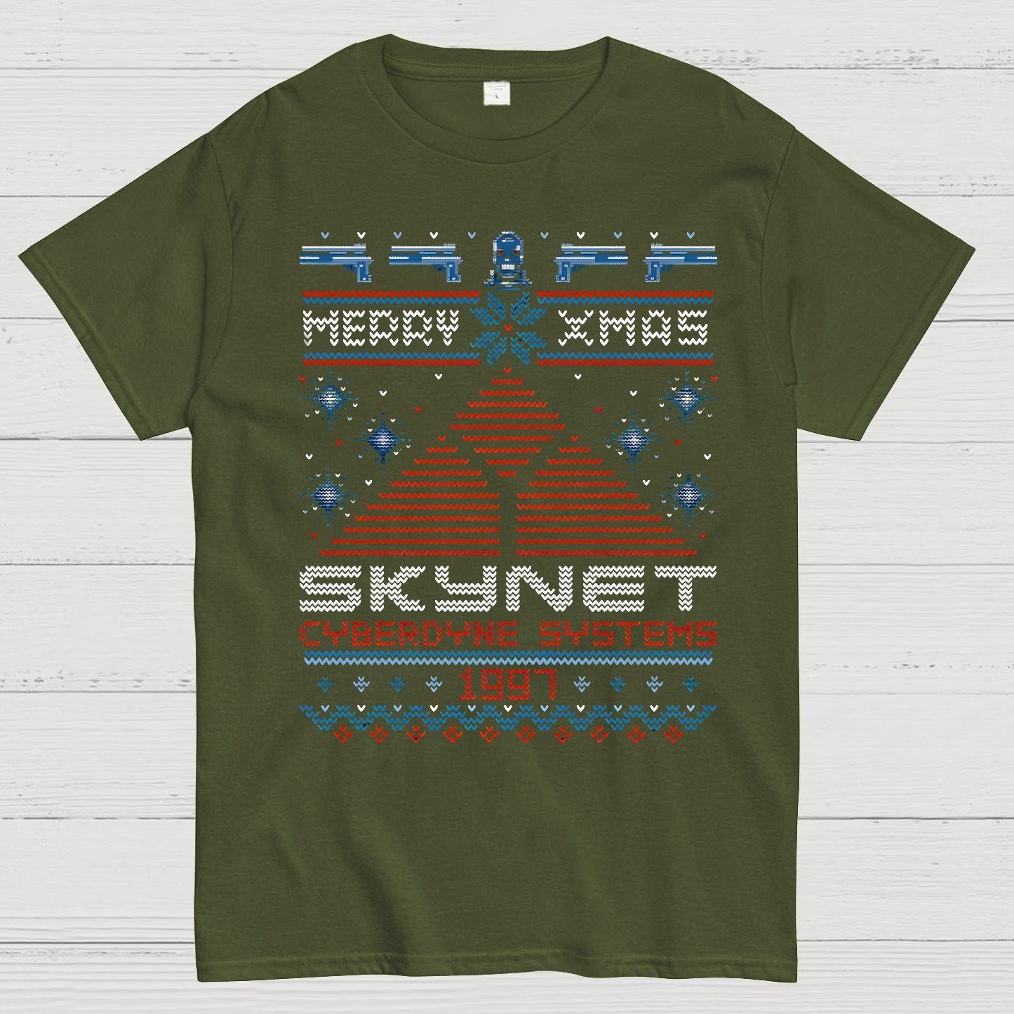Happy Cyber Xmas Geek T-Shirt