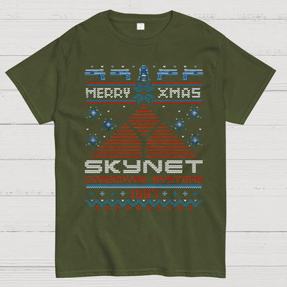 Happy Cyber Xmas Geek T-Shirt