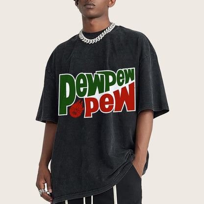 Do The Pew Vintage Distressed T-shirt