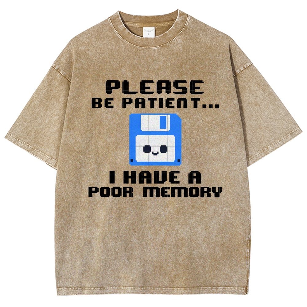 Floppy poor memory Vintage Distressed T-shirt