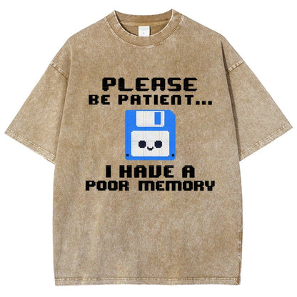 Floppy poor memory Vintage Distressed T-shirt