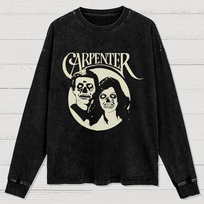 Carpenter They Live An Easy Listening Cult Sci-Fi Movie Washed Long Sleeve Tee 2509001465
