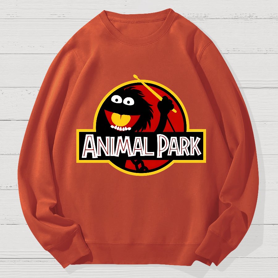 Animal Park Geek Cotton Sweatshirt