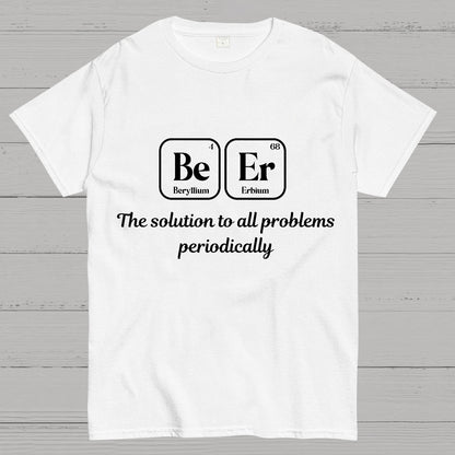 BeEr Periodic Table Chemistry Pun Geeky T-Shirt
