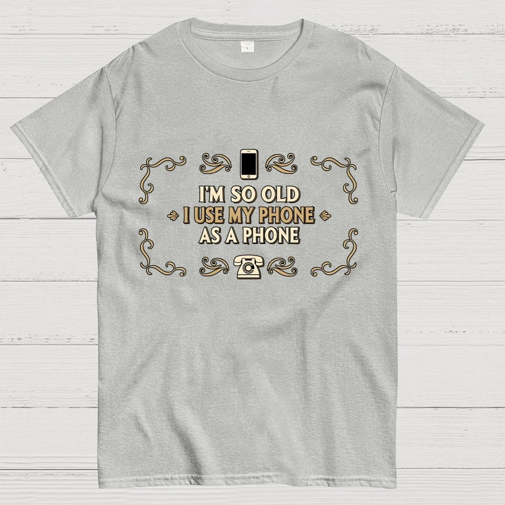Old Phone Geek T-Shirt