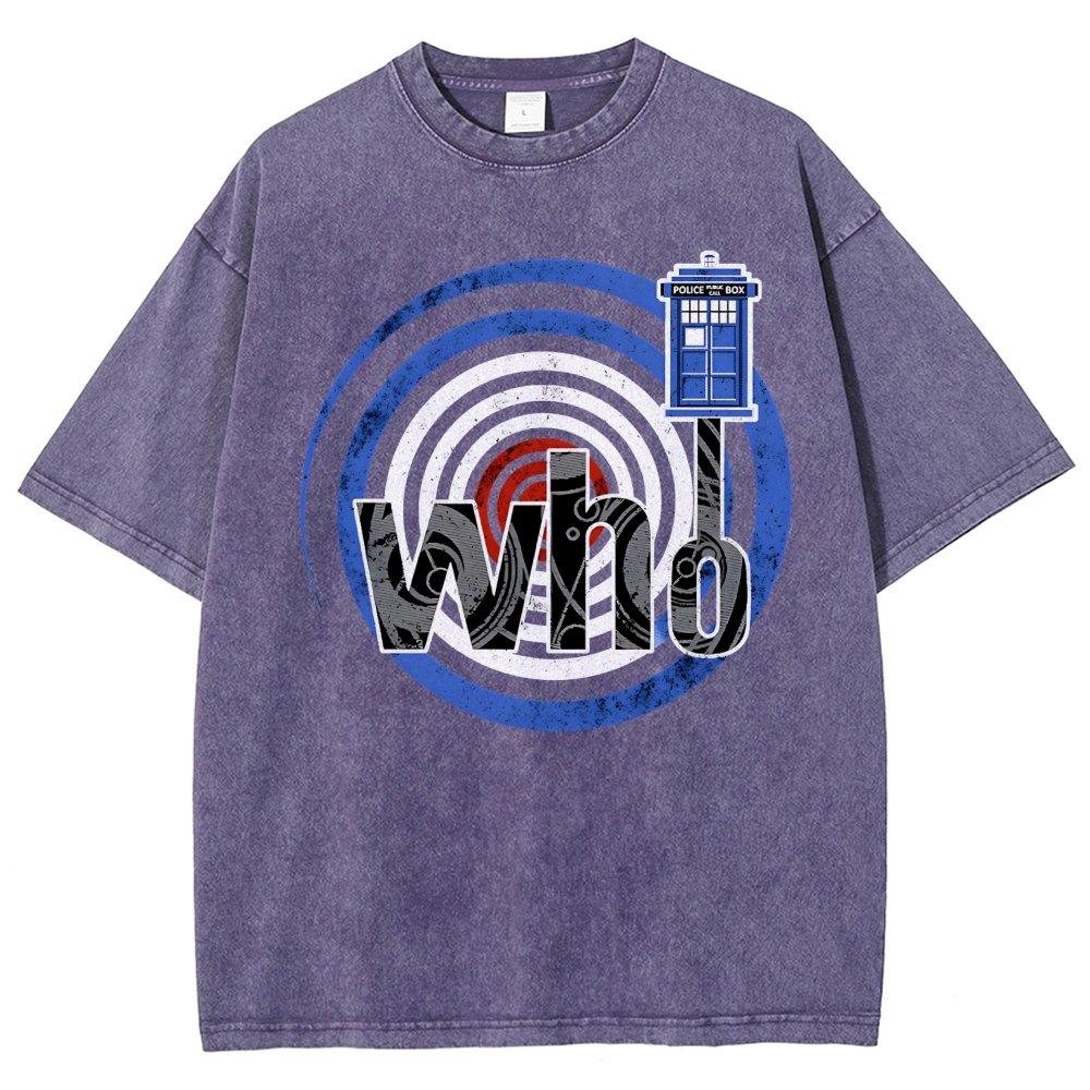 Wibbly Wobbly Song Machine Vintage Distressed T-shirt