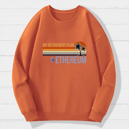 ETH Retirement Plan Geek Cotton Sweatshirt