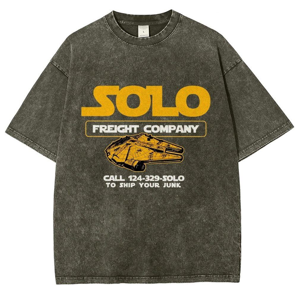Solo Cargo Co. Vintage Distressed T-shirt