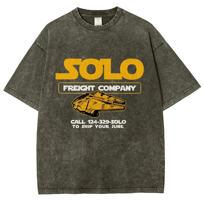 Solo Cargo Co. Vintage Distressed T-shirt
