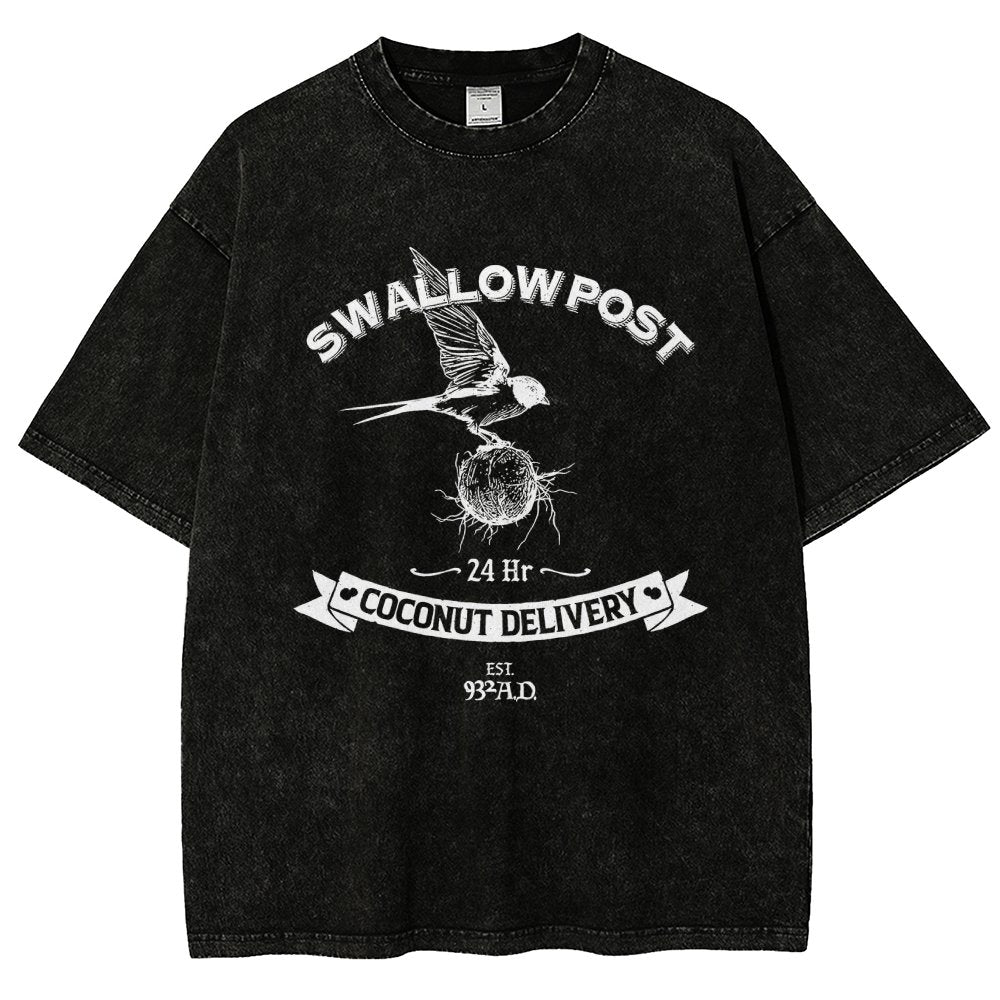 Swallow Post Vintage Distressed T-shirt