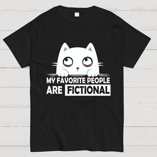 My Favorite People Are Fictional by Edesigns Geeky T-Shirt