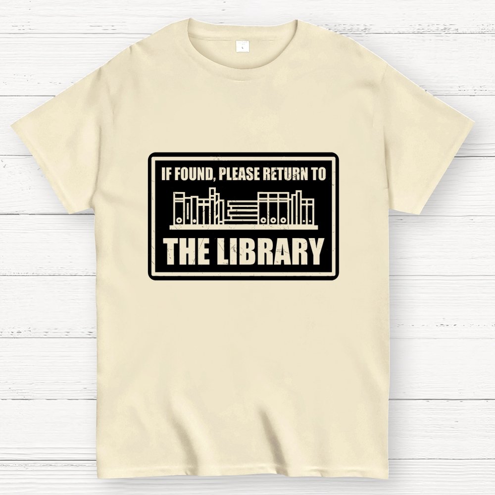 Return To The Library Geek T-Shirt