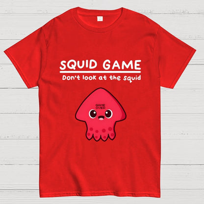 Don't Look At The Squid Geek T-Shirt