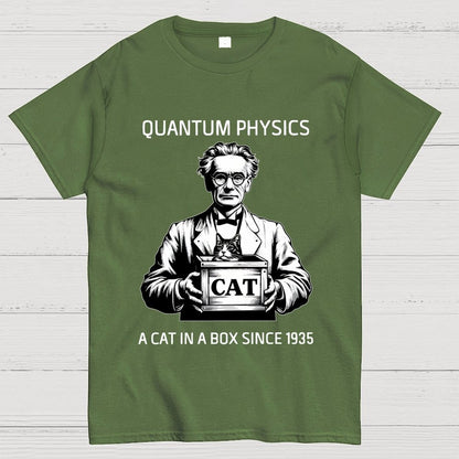 Schrödinger's Cat Quantum Geek T-Shirt
