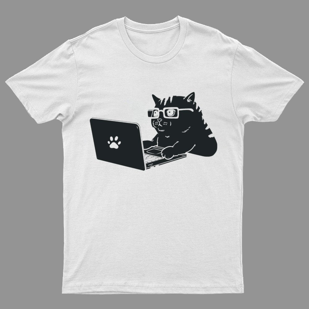 Cats & Computers Geeky T-Shirt