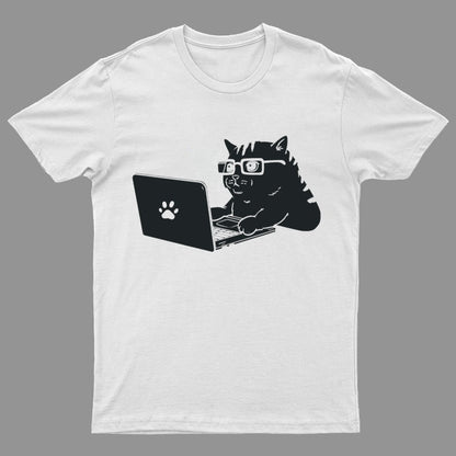 Cats & Computers Geeky T-Shirt