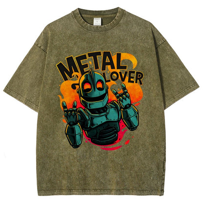 Giant Metal Lover Vintage Distressed T-shirt