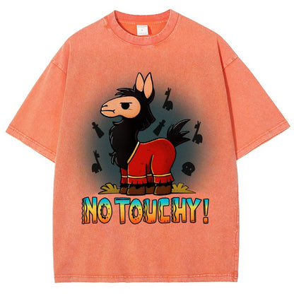 No Touchy! Vintage Distressed T-shirt