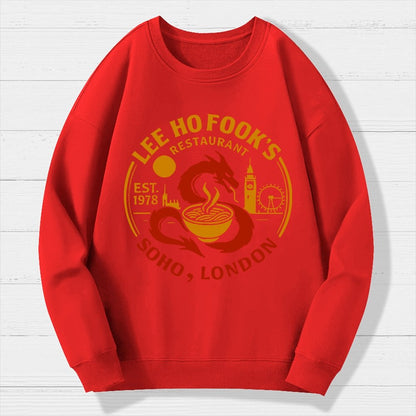 Lee Ho Fooks Geek Cotton Sweatshirt