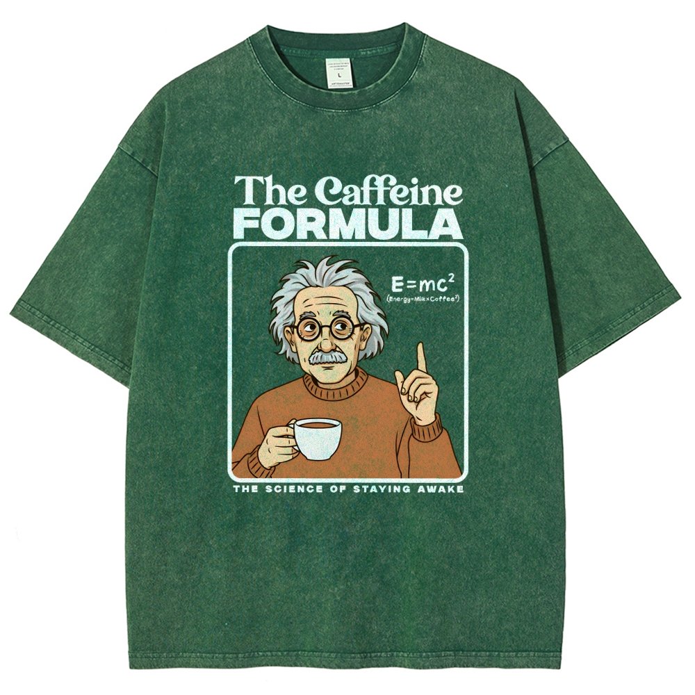 Caffeine Formula Vintage Distressed T-shirt