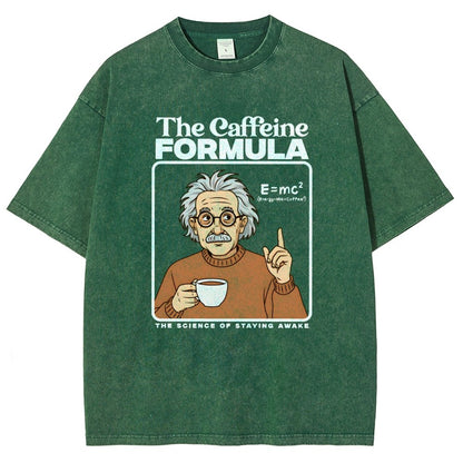 Caffeine Formula Vintage Distressed T-shirt