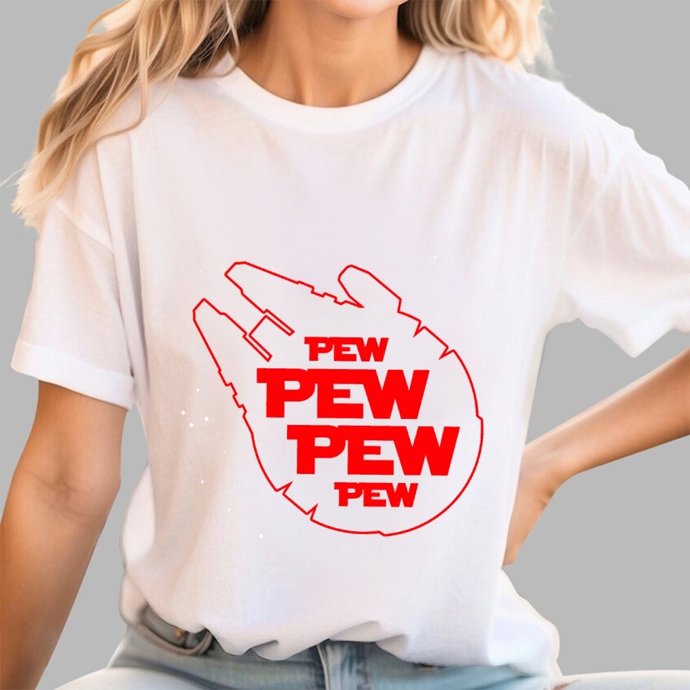 Pew Pew Starship Geek T-Shirt