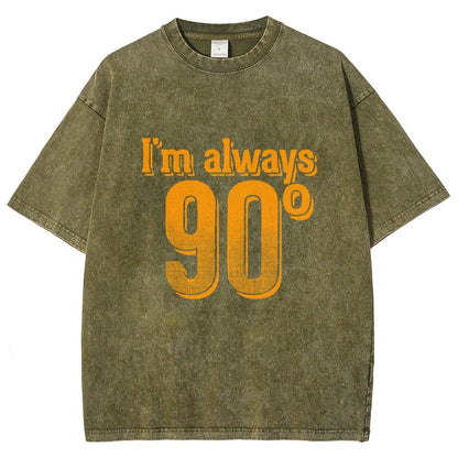 I'm Always Right Math Vintage Distressed T-shirt