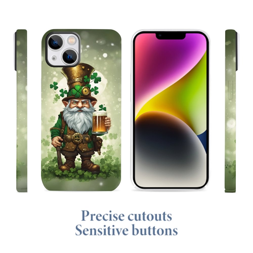 St. Patrick's Day Lucky Green Print Phone Cases