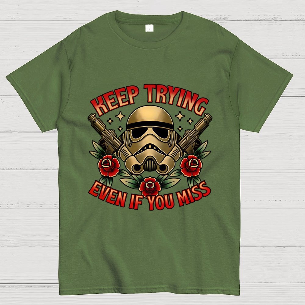 Keep On Aiming Geek T-Shirt