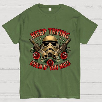 Keep On Aiming Geek T-Shirt