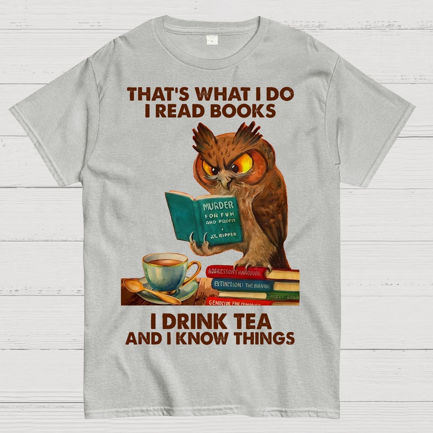 It's Not Hoarding If It's Books Geek T-Shirt