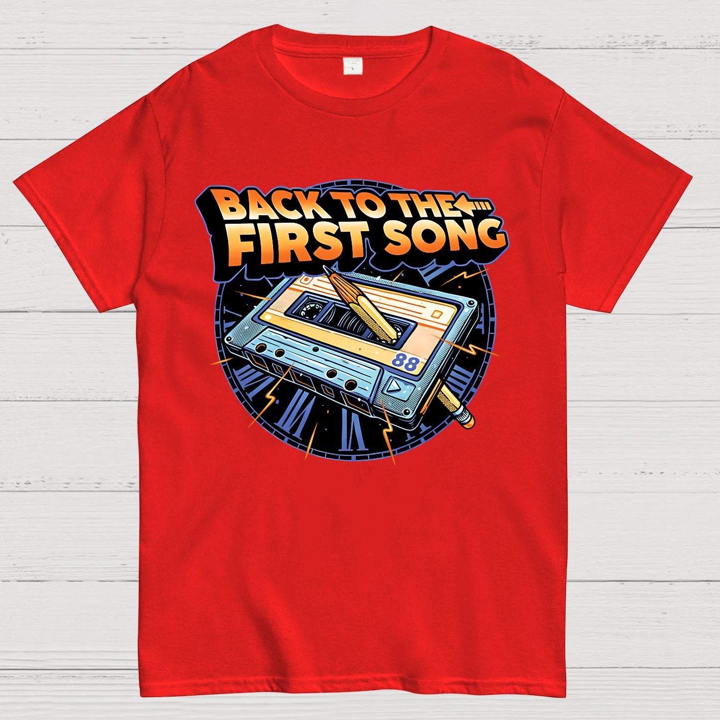 Back to the First Song Geek T-Shirt