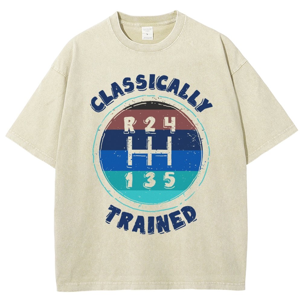 Classically Trained  Vintage Distressed T-shirt