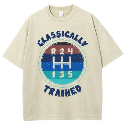 Classically Trained  Vintage Distressed T-shirt