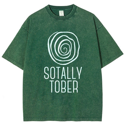 Sotally Tober Vintage Distressed T-shirt