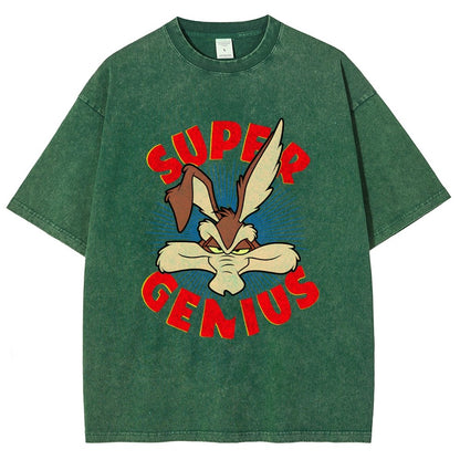 Super Genius Vintage Distressed T-shirt