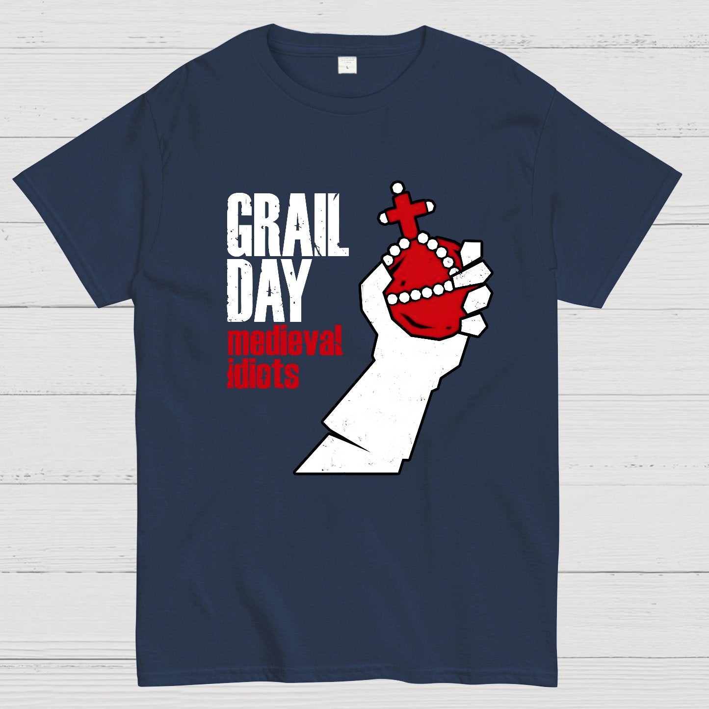 Medieval Idiots Geek T-Shirt