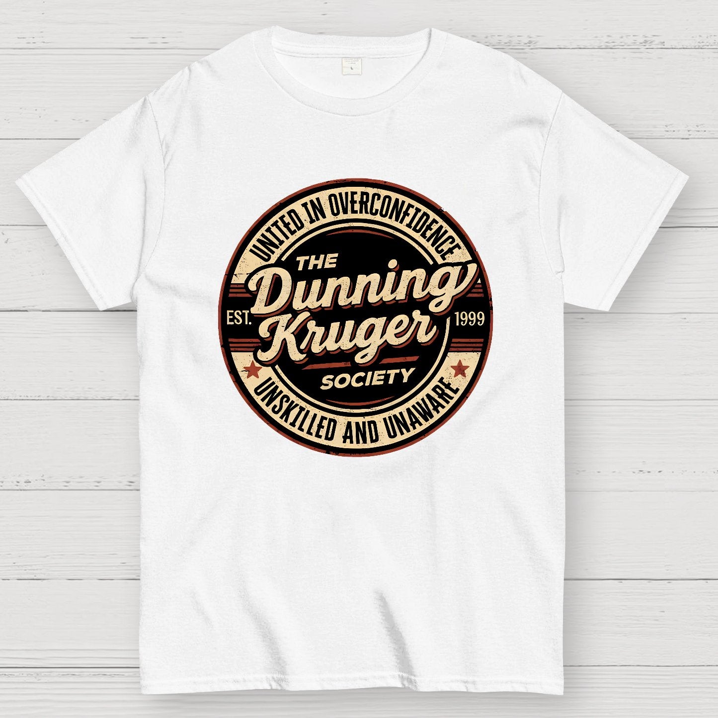 Dunning Kruger Geek T-Shirt