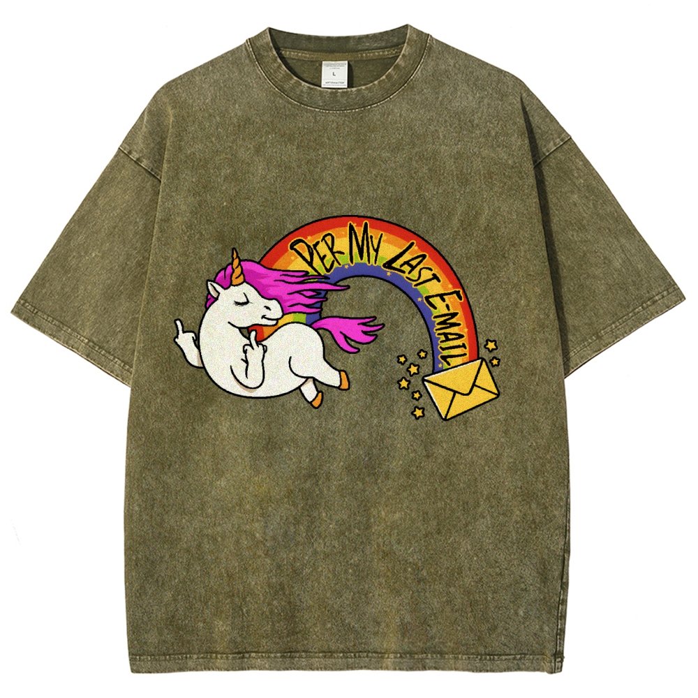 Per My Last Email  Vintage Distressed T-shirt